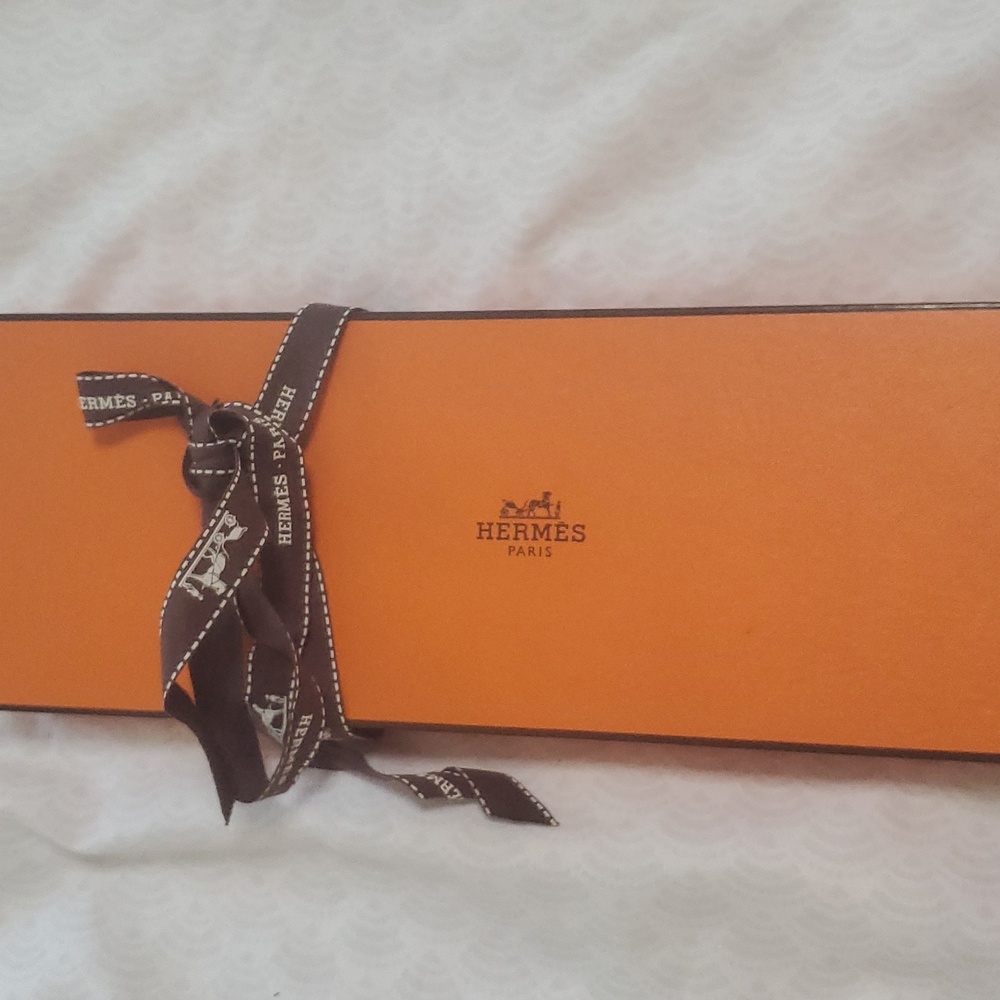 Auth Herms Meteor Watch & Display Case Box. - image 6